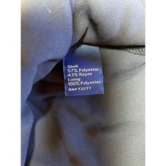 Apt.9 Fully lined navy blue sparkly sweater - Picture 4 of 6